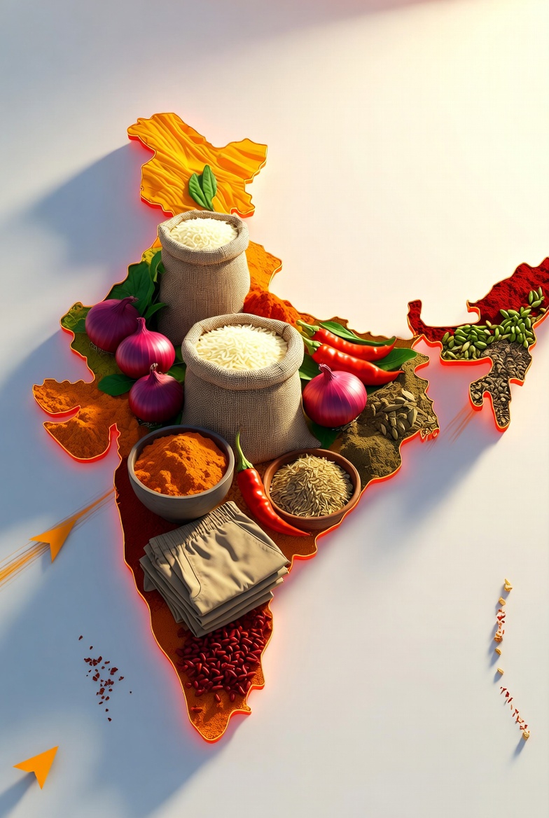 Agricultural & Apparel Sourcing from India